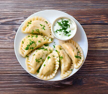 Вареники с картошкой
