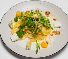 Паста Четыре Сыра с Рукколой