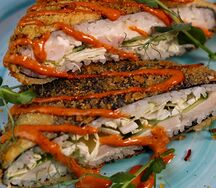 Японский сэндвич с курицей