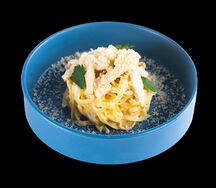 Паста сливочная с курицей