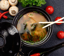 Мисо-суп с креветками