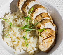 Ризотто с куриной грудкой