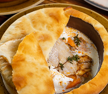 Рыба Кахавай, запеченная в печи с бататом
