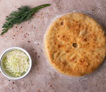 Осетинский пирог с капустой
