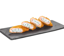 Сливочный лосось фри