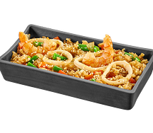Рис с морепродуктами
