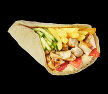 Гирос с курицей халяль
