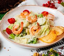Цезарь с креветками