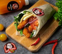 Гирос с креветками