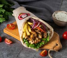 Гирос с курицей