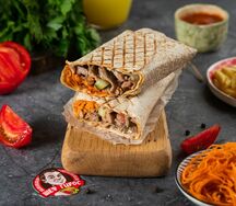 Шаурма со свининой