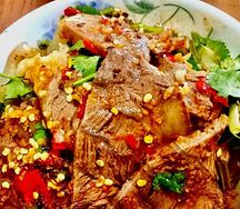 №11 Салат из говядины и лука