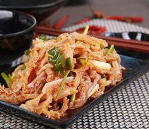 №4 Салат из говяжьего желудка в остром соусе