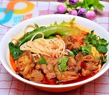 Лапша с тушеной курицей №31 