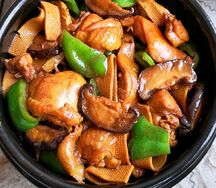 81 Тушеная курица с рисом