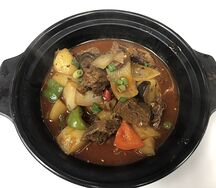 82 Тушеная говядина с рисом