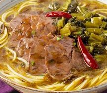 Лапша с телятиной и маринованной капустой №30 