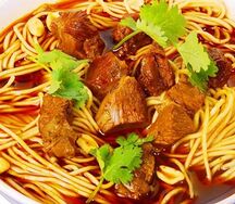 Лапша с тушеной телятиной №29 