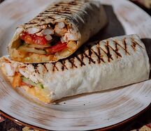 Армянская шаурма с бастурмой