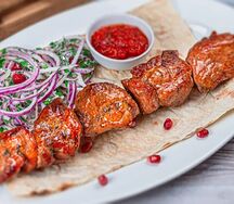 Шашлык из cвинoй шеи