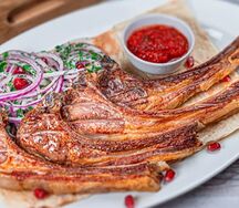 Шашлык из корейки баранины