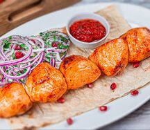 Шашлык из куриного филе
