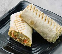 Шаурма с морковкой по-корейски