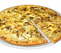 Пицца с белыми грибами (большая)
