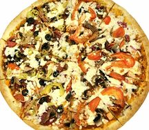 Пицца 2 вкуса Жгучая Гигантская