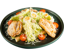Салат Цезарь с курицей