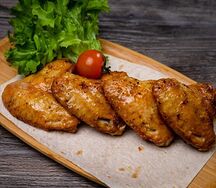 Куриные крылья на мангале