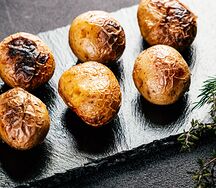 Картофель на мангале