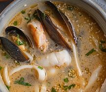 Рамен с морепродуктами