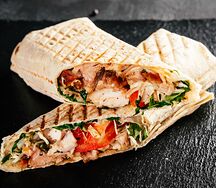 Классическая шаурма со свининой