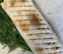 Шаурма с грибами и сыром