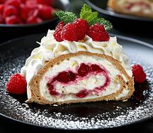 Меренговый рулет