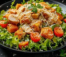 Цезарь с курицей