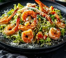 Цезарь с креветками