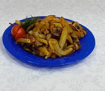 Картошечка жареная с грибочками