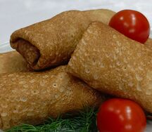 Блины с мясом