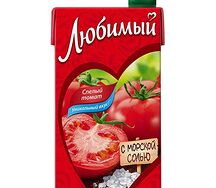 Сок Любимый Томат