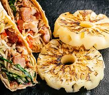 Шаурма Гавайская с курицей
