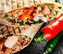 Шаурма Острая с курицей
