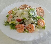 Цезарь с креветками