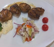 Куриные медальоны