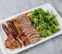 Комбо Утка по-гонконгски с брокколи