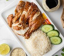 Комбо Курица по-гонконгски с рисом