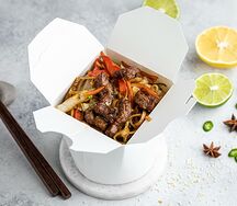 Вок с говядиной