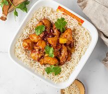 Оранж чикен с рисом