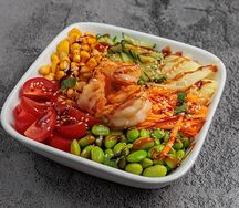 Поке с тигровыми креветками